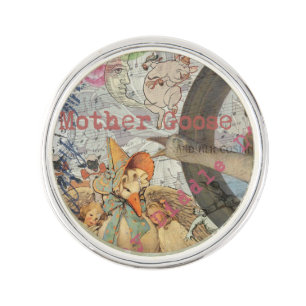 Mother Goose Nursery Rhyme Fairy Tale Pin