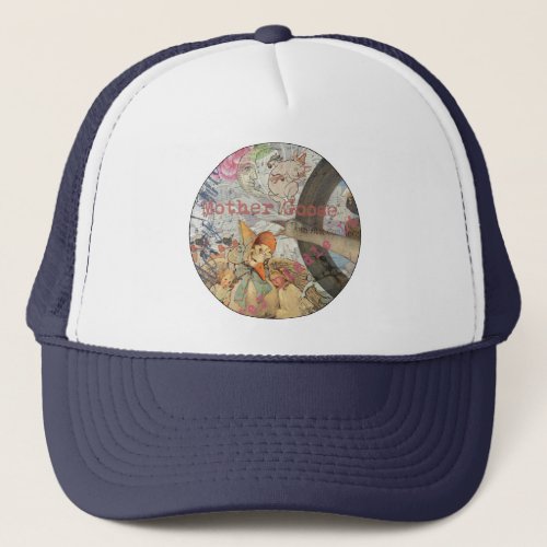 Mother Goose Nursery Rhyme Fairy Tale Trucker Hat