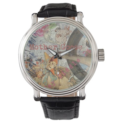 Mother Goose Nursery Rhyme Fairy Tale Watch