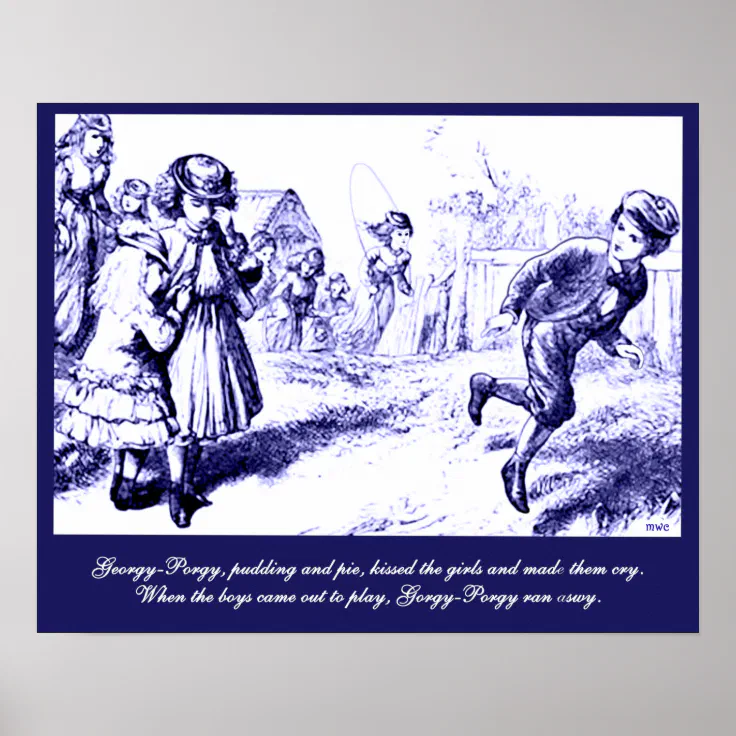 mother-goose-nursery-rhyme-georgy-porgy-poster-zazzle