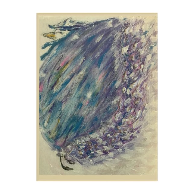 Mother Goose Painting Acrylic Print (Front)