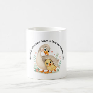 Mother Goose’s Loving Embrace Coffee Mug