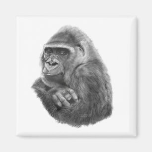 Mother gorilla Magnet Mother Gorilla Magnet