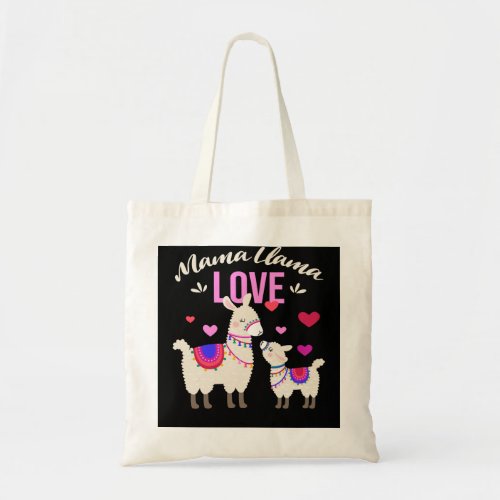 Mother Grandma Mama Llama Love Mothers Day for Mo Tote Bag