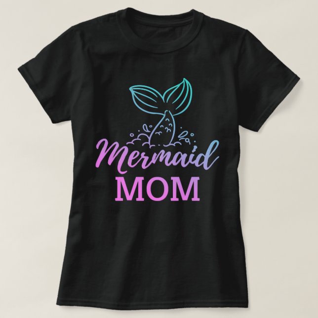 Mother Grandma Mermaid Mom MothersRelaxed Fit 112  T-Shirt (Design Front)