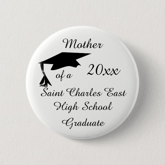 Mother, Grandmother ect. of a 20xx Grad Button (Front)