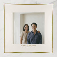 Mother Groom Photo Keepsake Custom Elegant
