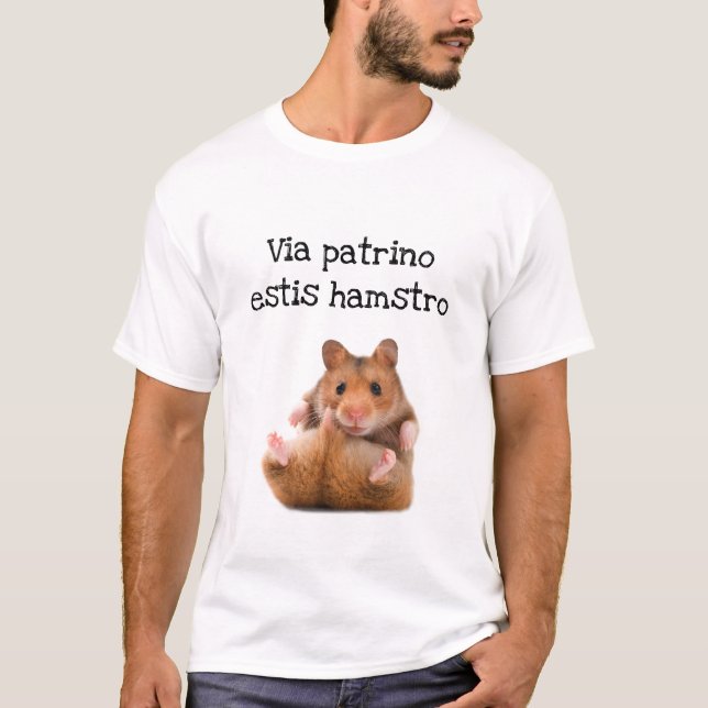 Mother hamster, Father elderberries: Light T-Shirt (Front)