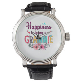 Mother Happiness Is Being A Grammie Ever Birthday Watch