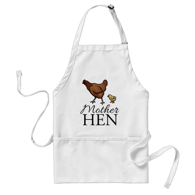 Mother Hen Adult Apron (Front)