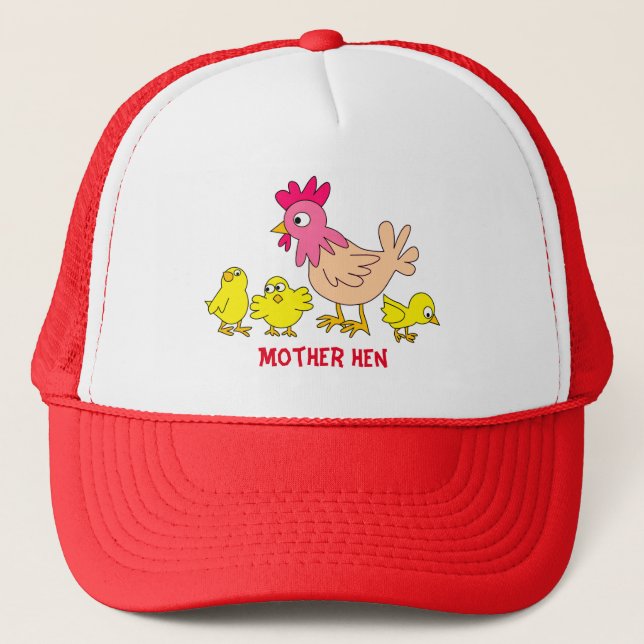 Mother Hen and Chickens  Hat (Front)