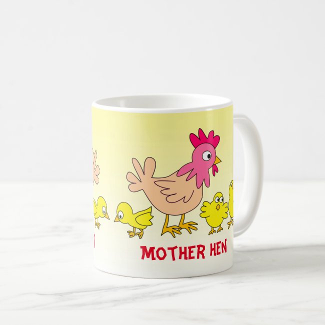 Mother Hen and Chicks Mug