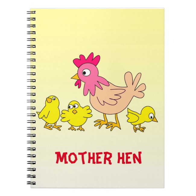 Mother Hen and Chicks Notebook