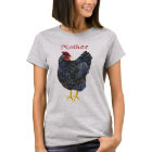 Mother Hen (Barred Rock) T-Shirt | Zazzle