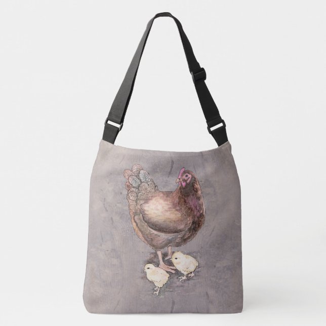 Mother Hen Crossbody Bag (Front)