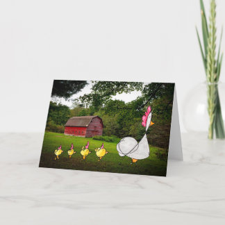 Mother Hen Greeting Card