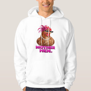 Mother Hen - Hen Do Design - Mother of the Bride Hoodie