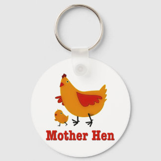 Mother Hen Keychain