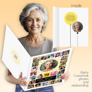 Mother in Law Big Happy Birthday Card