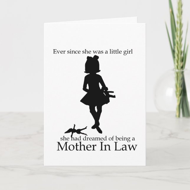 Mother in Law Birthday Card (Front)