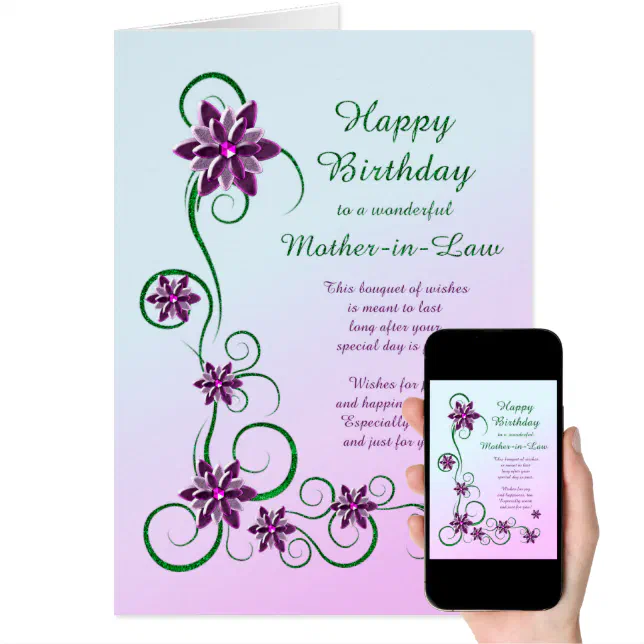 Happy Birthday Mother In Law Flowers Best Flower Site