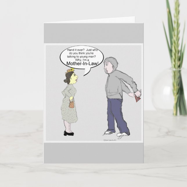 Mother in Law Get Well Thinking of You card 2 (Front)