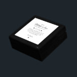 Mother in law Gift Mother of the Groom Wedding Box<br><div class="desc">Celebrate the incredible woman who raised the man of your dreams with this heartfelt Mother of the Groom wedding gift box Thoughtfully designed as a meaningful keepsake, this elegant jewelry dish is the perfect way to say “thank you” on your special day. Whether gifted on the wedding morning, at the...</div>