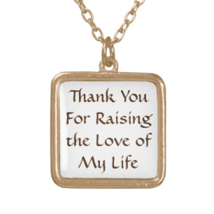 Mother-In-Law Gift Necklace - Love of My Life