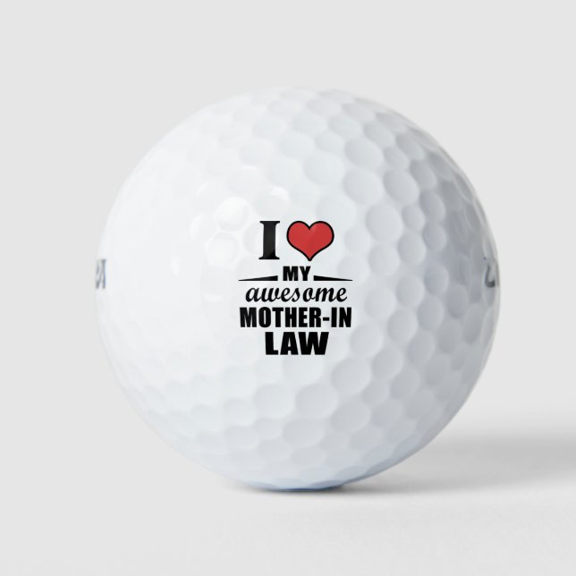Mother in law golf balls (Front)