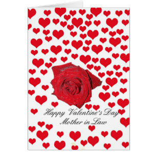 Mother in law valentines day sale card