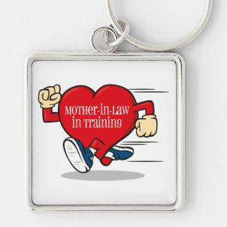 Mother-In-Law in Training Premium Key Chain
