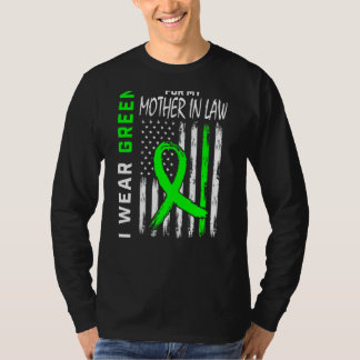 Mother In Law Kidney Disease Cerebral Palsy Awaren T-Shirt
