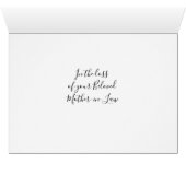 Mother-in-Law Lily-of-the-Valley Sympathy (Inside Horizontal (Bottom))