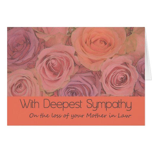 Loss Of Mother Sympathy Cards, Loss Of Mother Sympathy Card Templates ...