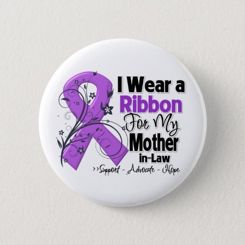 Mother_in_Law _ Pancreatic Cancer Ribbon Button