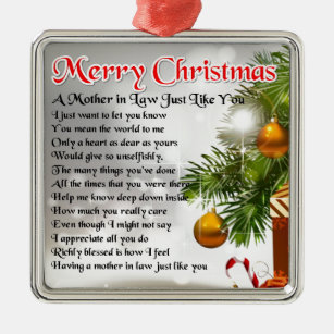 mother in law ornament