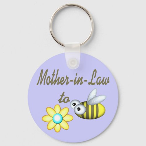 Mother In Law to Bee Keychain