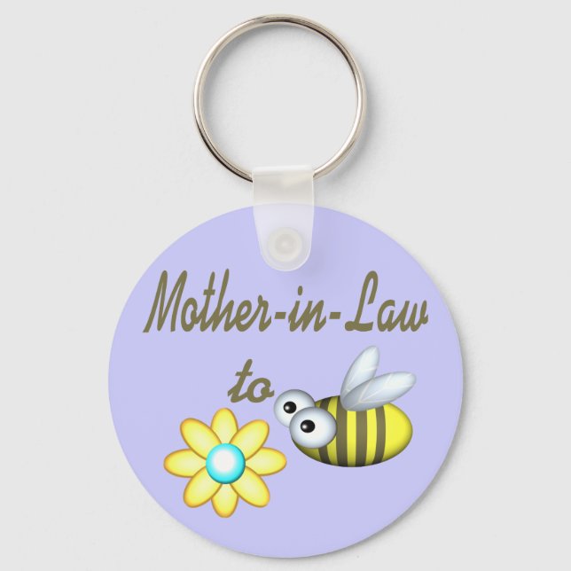 Mother In Law to Bee Keychain (Front)