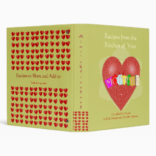 Mother in Laws Cookbook - a collaboration 3 Ring Binder