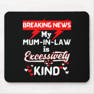 Mother Inlaw Xmas Birthday Son Daughter For Mom In Mouse Pad