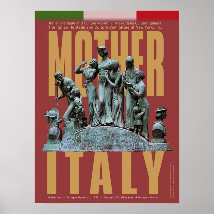 Mother Italy Poster