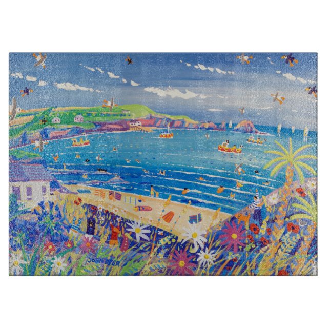 Mother Ivey's Bay Glass Chopping Board (Front)