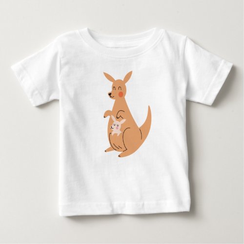mother kangaroo  baby T_Shirt