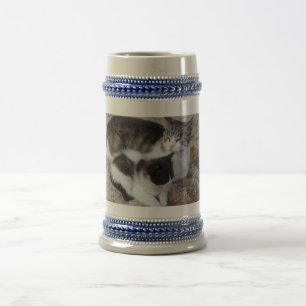 Mother & Kid Gray /Blue 22 oz Stein