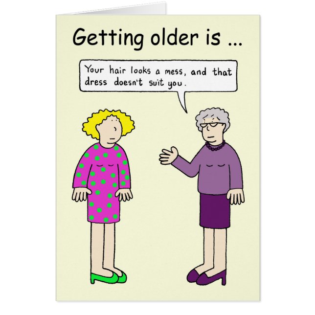 Mother Knows Best Cartoon Humor (Front)