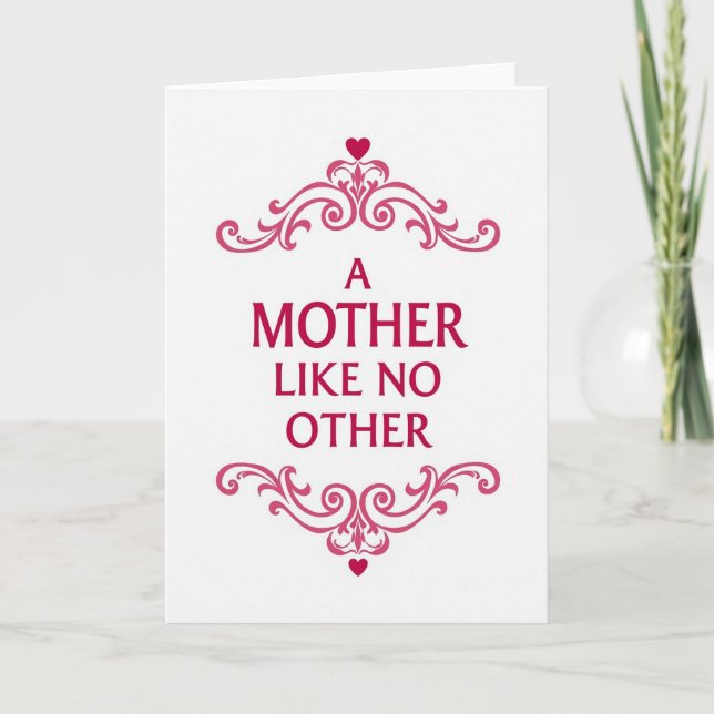 Mother Like No Other Card (Front)
