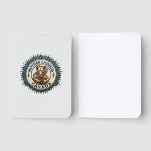 Mother Lioness Canada Foliated Notebook