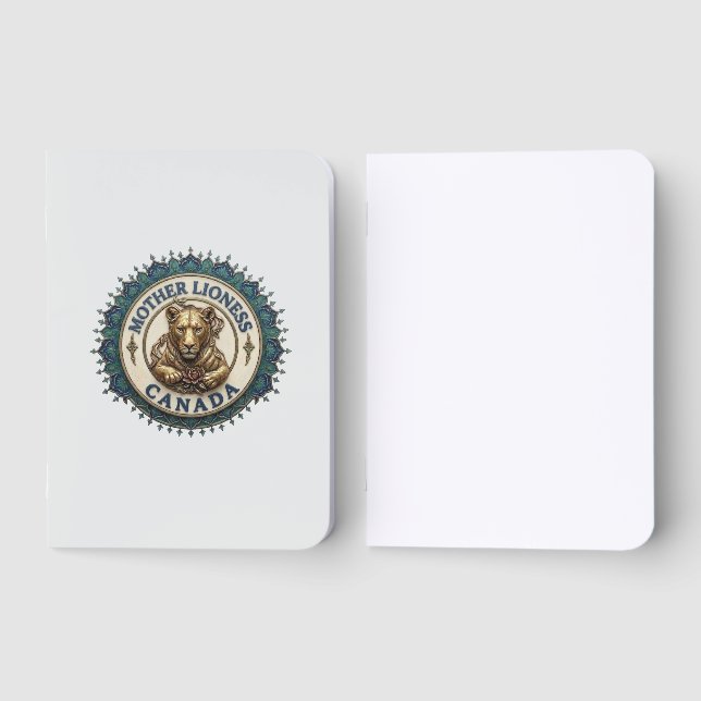Mother Lioness Canada Foliated Notebook (Front)