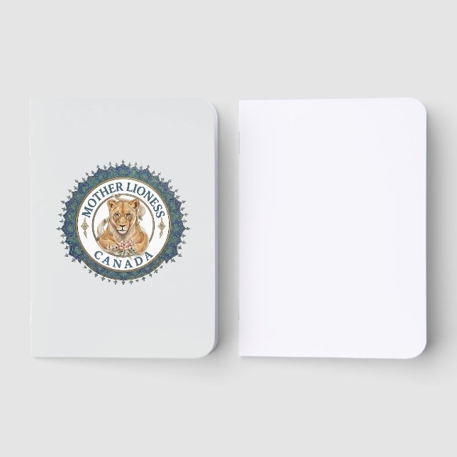 Mother Lioness Canada Foliated Notebook (Front)
