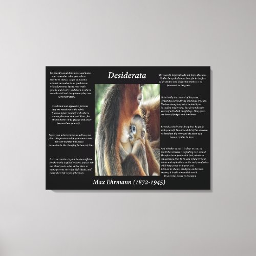 Mother Love Canvas Print